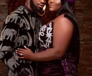 Nollywood star; Stan Nze, and Blessing Jessica Obasi, welcomes their first son.